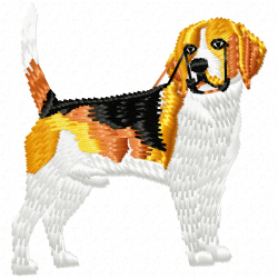 Dogs Embroidery Design 10